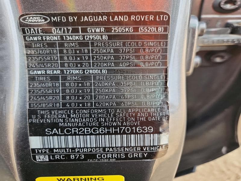 2017 LAND ROVER DISCOVERY SPORT HSE 13