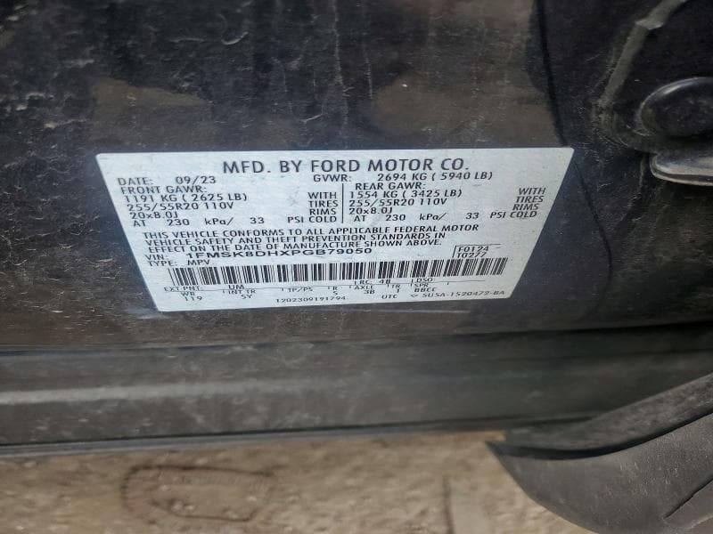 2023 FORD EXPLORER XLT 13