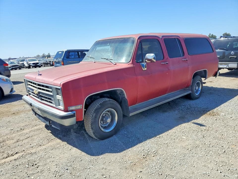 1985 CHEVROLET SUBURBAN K10