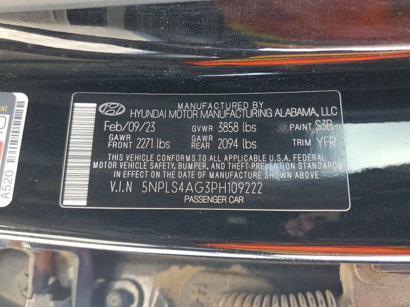 2023 HYUNDAI ELANTRA SEL 13