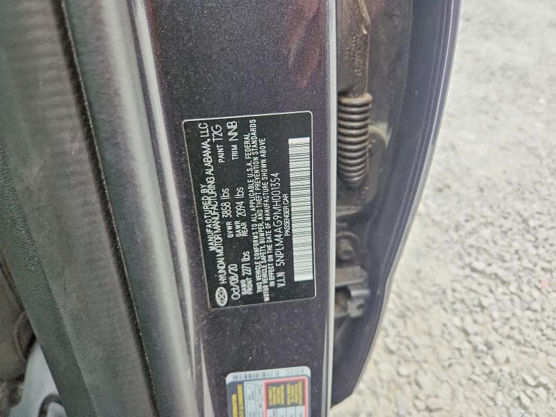 2021 HYUNDAI ELANTRA SEL 12