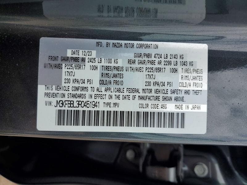 2024 MAZDA CX-5 SELECT 13