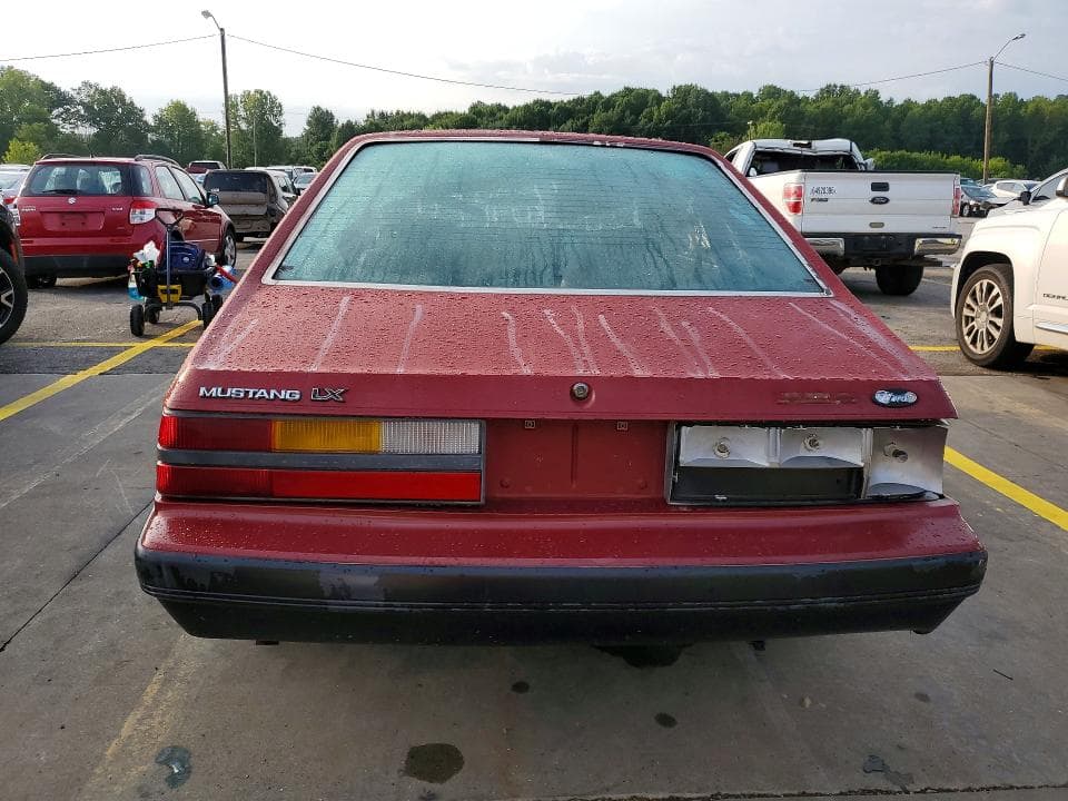 1985 FORD MUSTANG LX 6