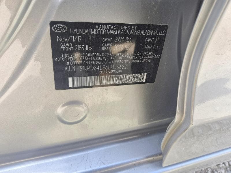2020 HYUNDAI ELANTRA SEL 5