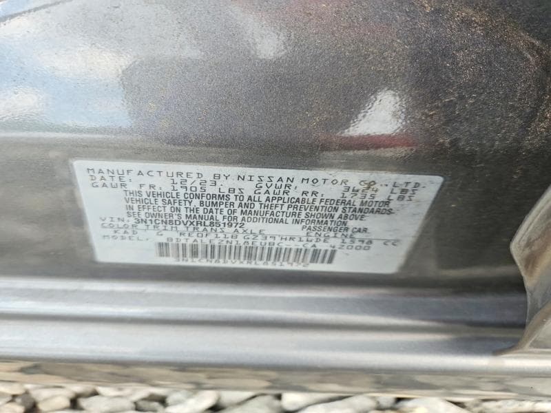 2024 NISSAN VERSA S 12