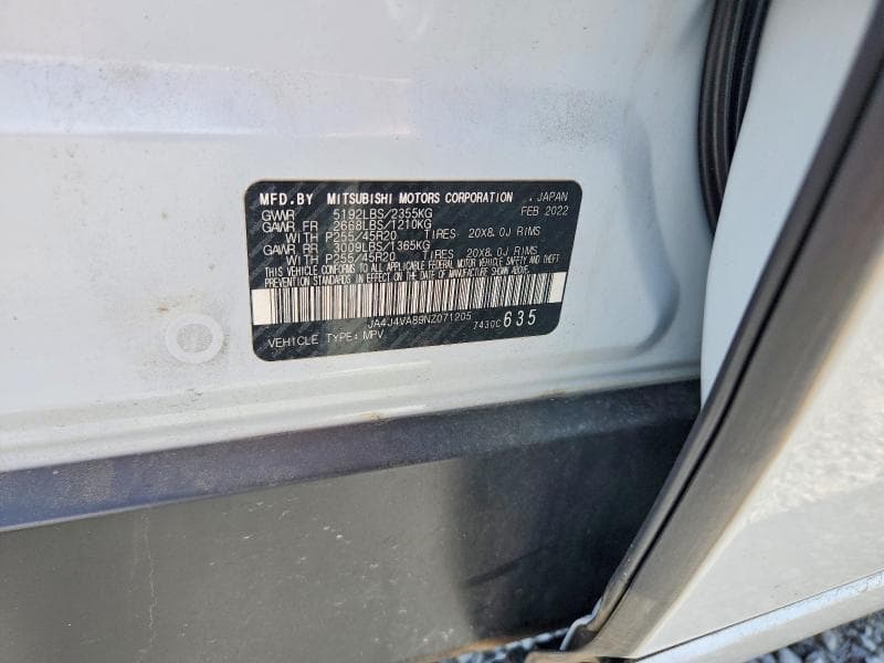2022 MITSUBISHI OUTLANDER SEL 13