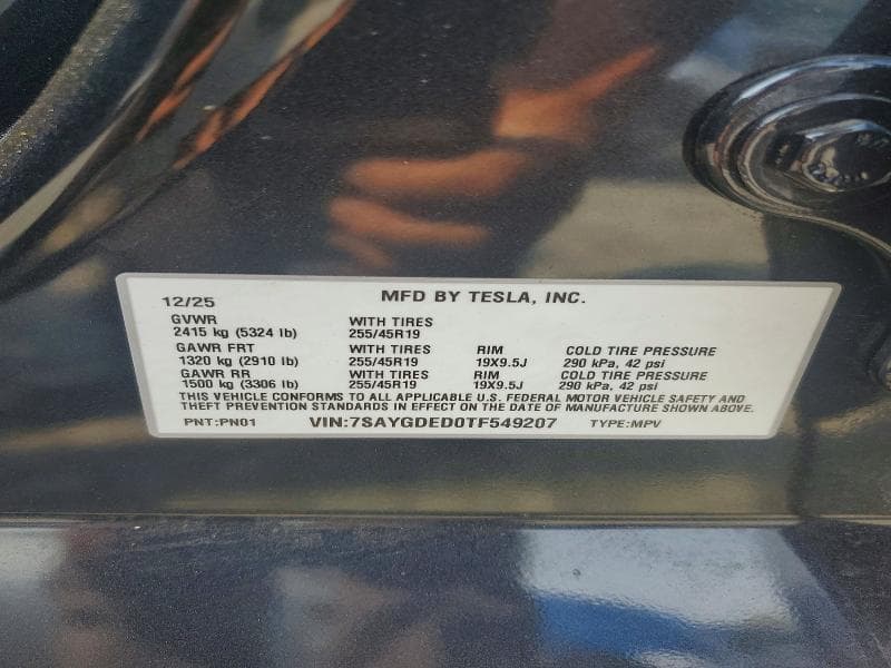 2026 TESLA MODEL Y 14
