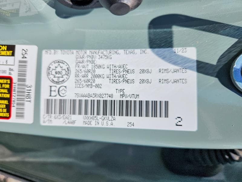 2024 TOYOTA SEQUOIA SR5 13