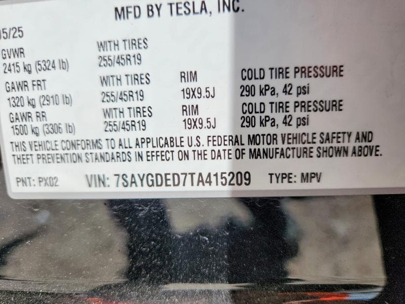2026 TESLA MODEL Y 13