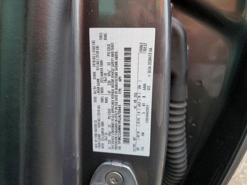 2024 FORD ESCAPE ST LINE 13