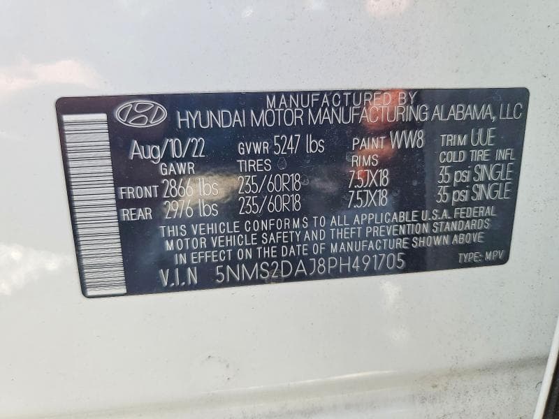 2023 HYUNDAI SANTA FE SEL 14