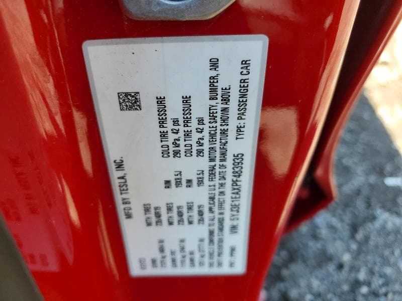 2023 TESLA MODEL 3 12