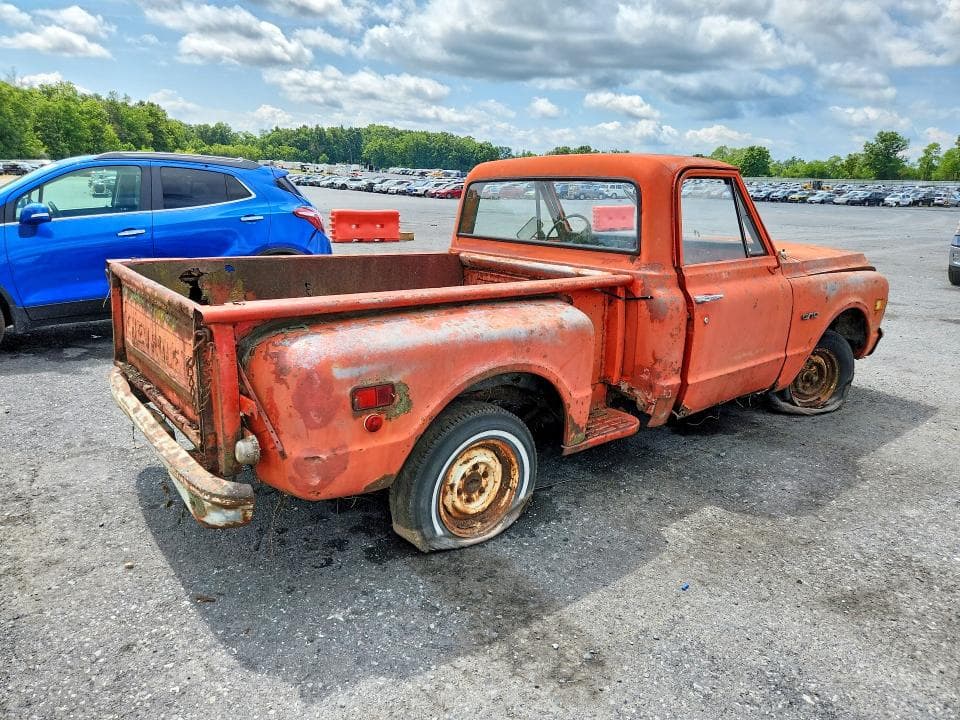 1970 CHEVROLET 1 TON STAKE TRUCK 3