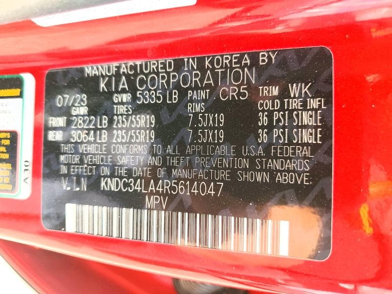 2024 KIA EV6 WIND 12