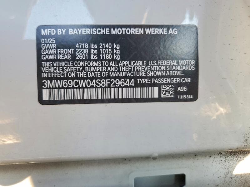 2025 BMW 330I 12