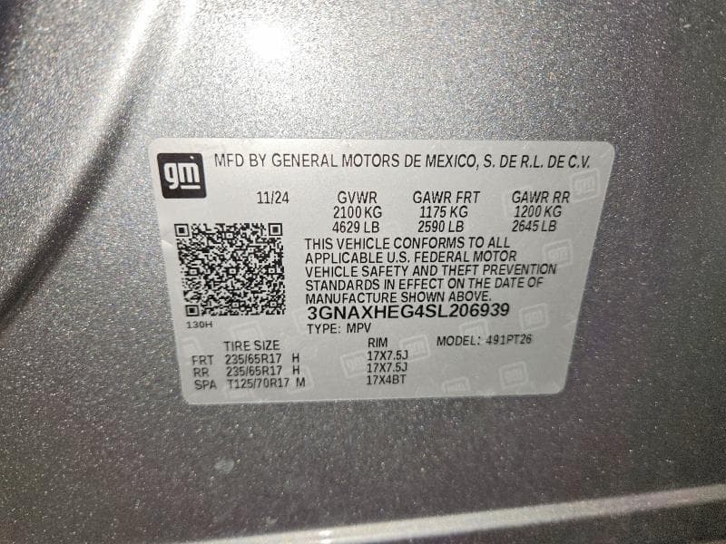 2025 CHEVROLET EQUINOX LT 13
