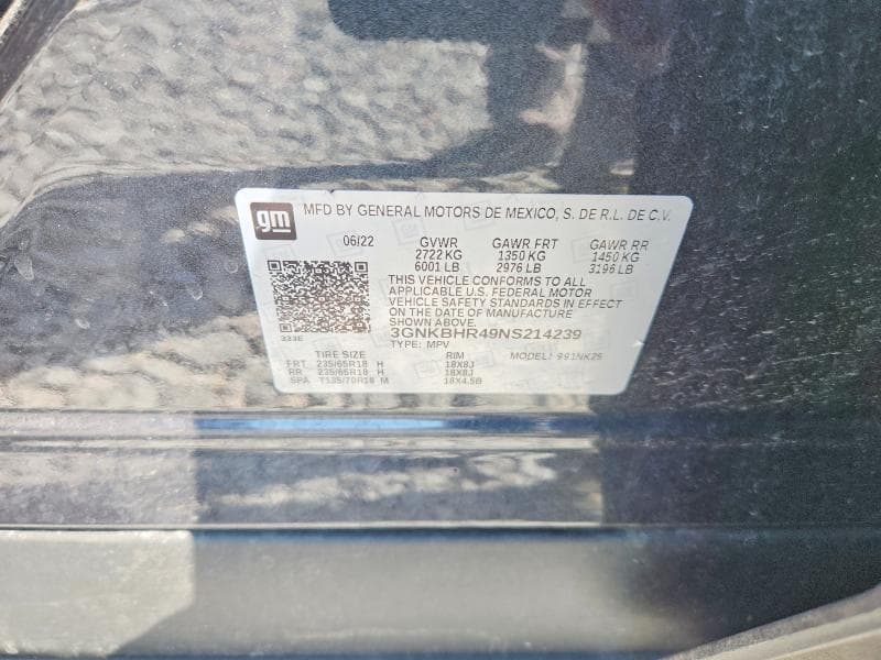2022 CHEVROLET BLAZER 2LT 13
