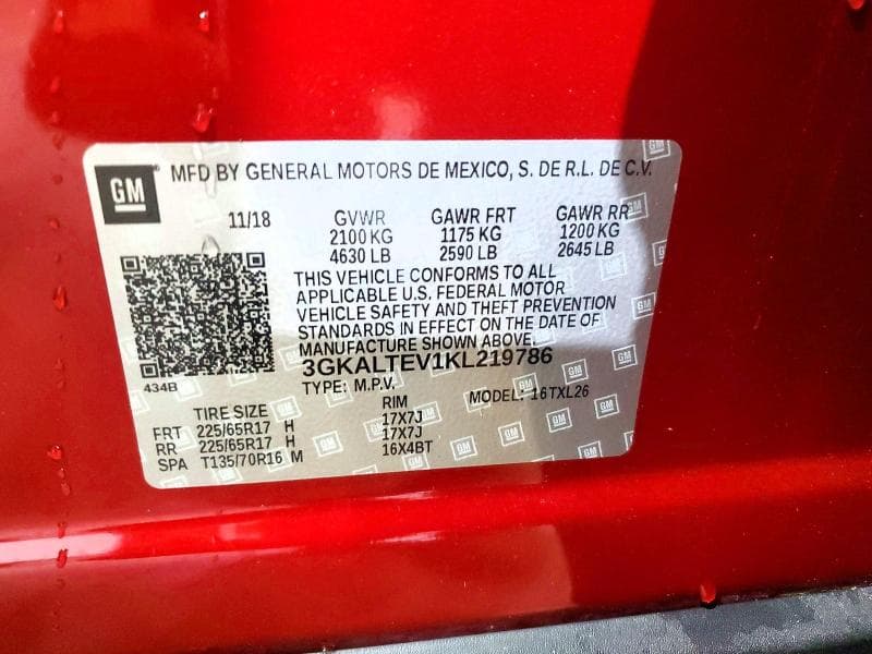 2019 GMC TERRAIN SLE 13