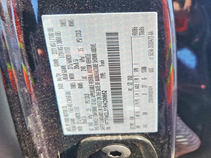 2024 FORD F150 STX 12