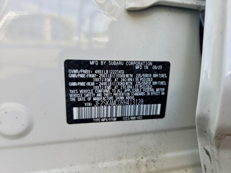 2024 SUBARU FORESTER TOURING 14