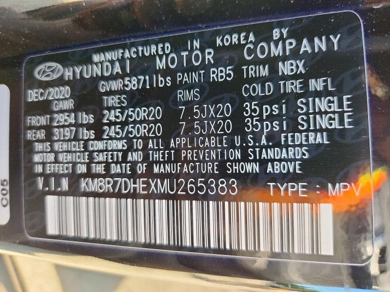 2021 HYUNDAI PALISADE CALLIGRAPHY 14