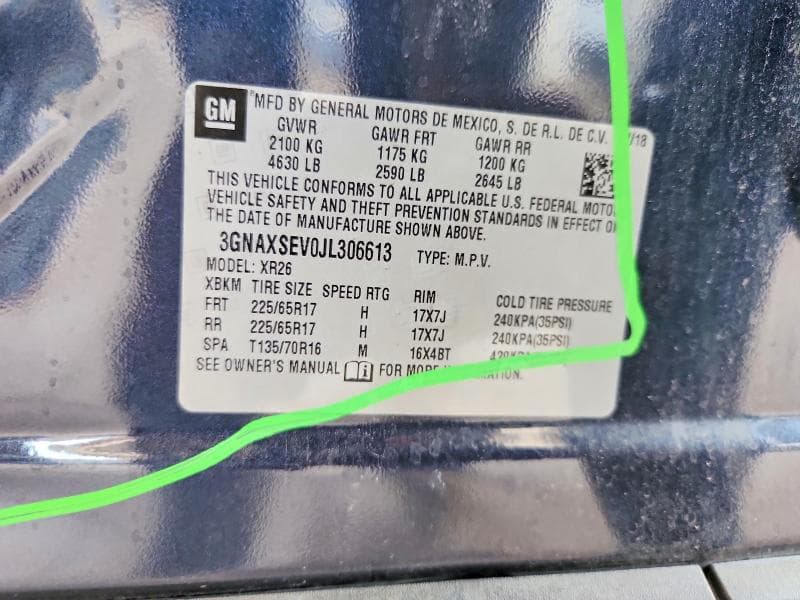 2018 CHEVROLET EQUINOX LT 13