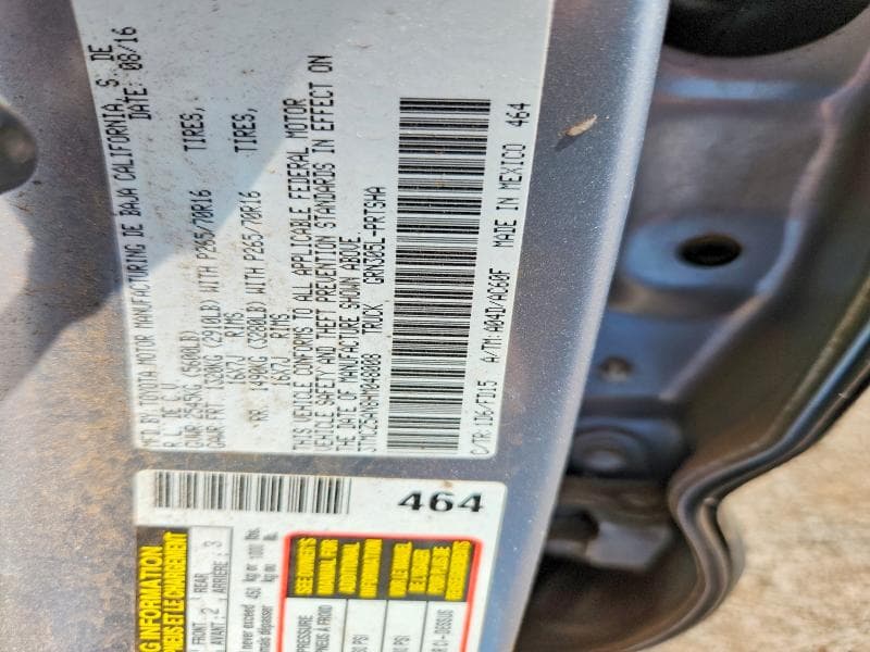 2017 TOYOTA TACOMA SR V6 12