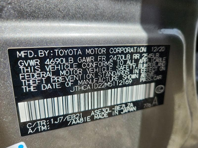 2021 LEXUS IS 300 13