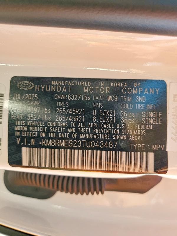 2026 HYUNDAI PALISADE CALLIGRAPHY 13