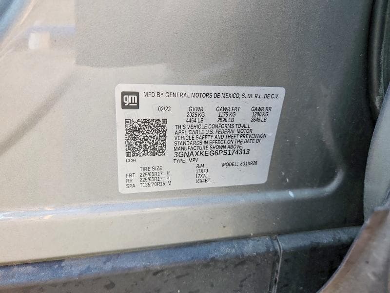 2023 CHEVROLET EQUINOX LT 12