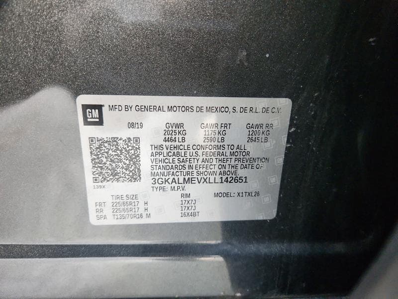 2020 GMC TERRAIN SLE 13