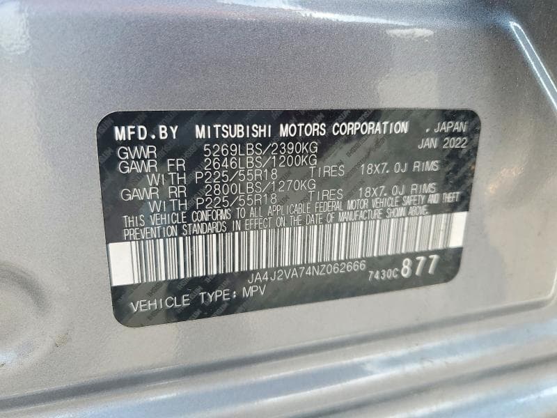 2022 MITSUBISHI OUTLANDER SEL 13