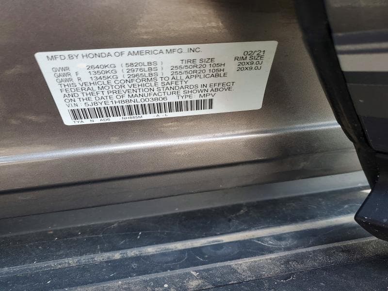 2022 ACURA MDX ADVANCE 14