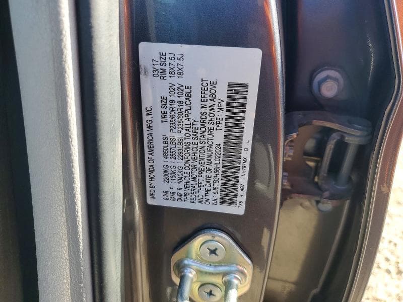 2017 ACURA RDX TECHNOLOGY 13