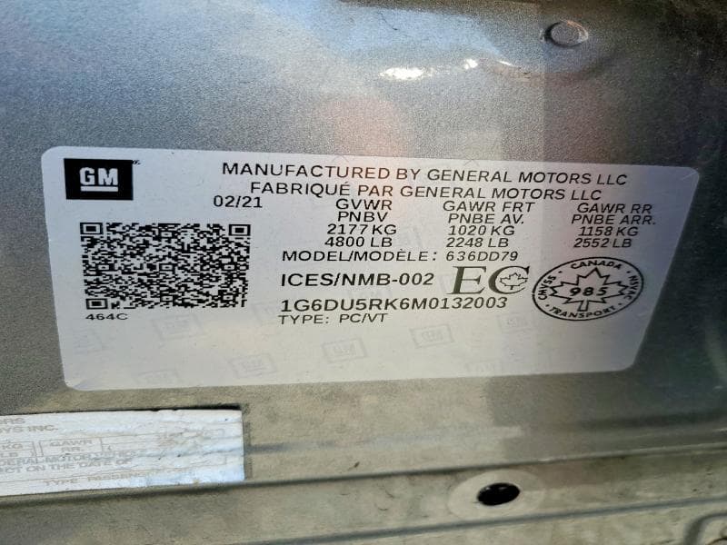 2021 CADILLAC CT5 SPORT 13