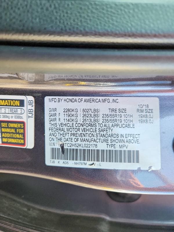 2019 ACURA RDX TECHNOLOGY 13