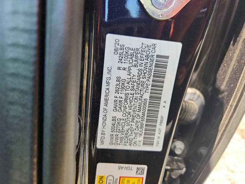 2021 ACURA TLX ADVANCE 12