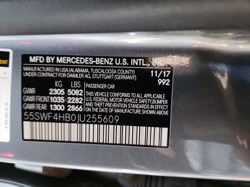 2018 MERCEDES-BENZ C 350E 12