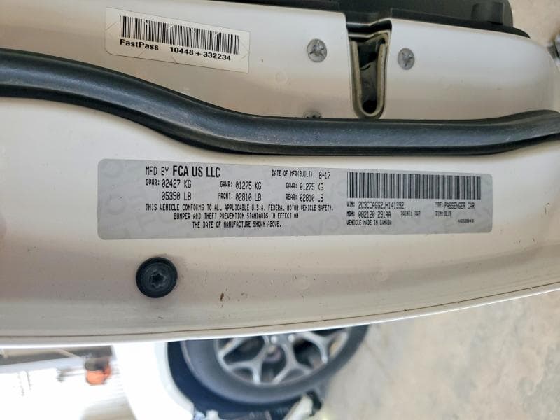 2018 CHRYSLER 300 S 12