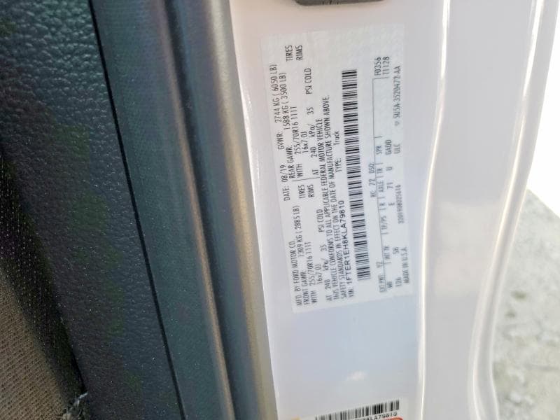 2019 FORD RANGER XL 12