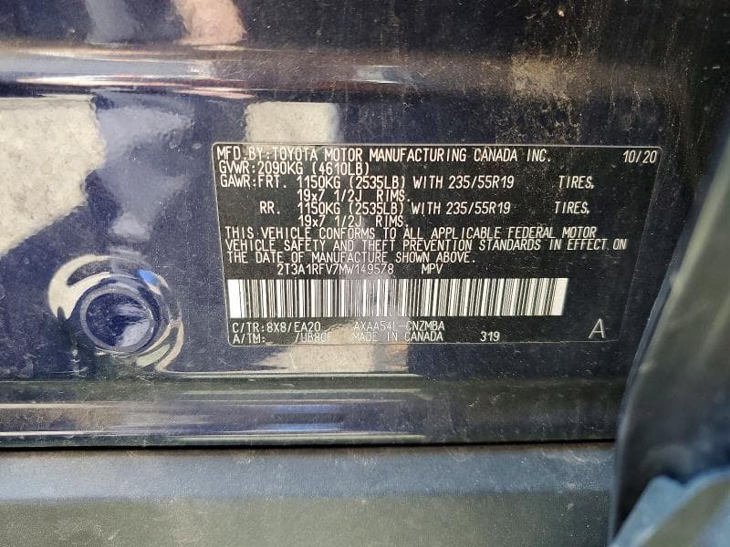 2021 TOYOTA RAV4 XLE PREMIUM 13