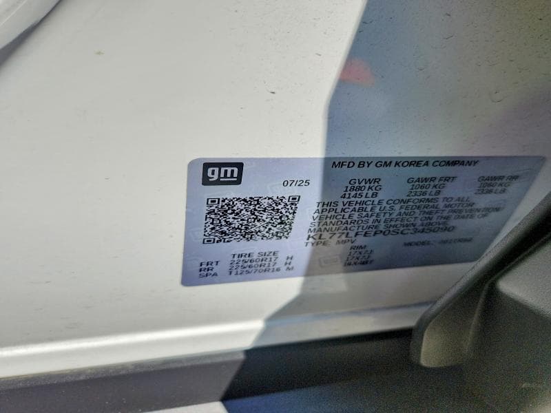 2025 CHEVROLET TRAX LS 13