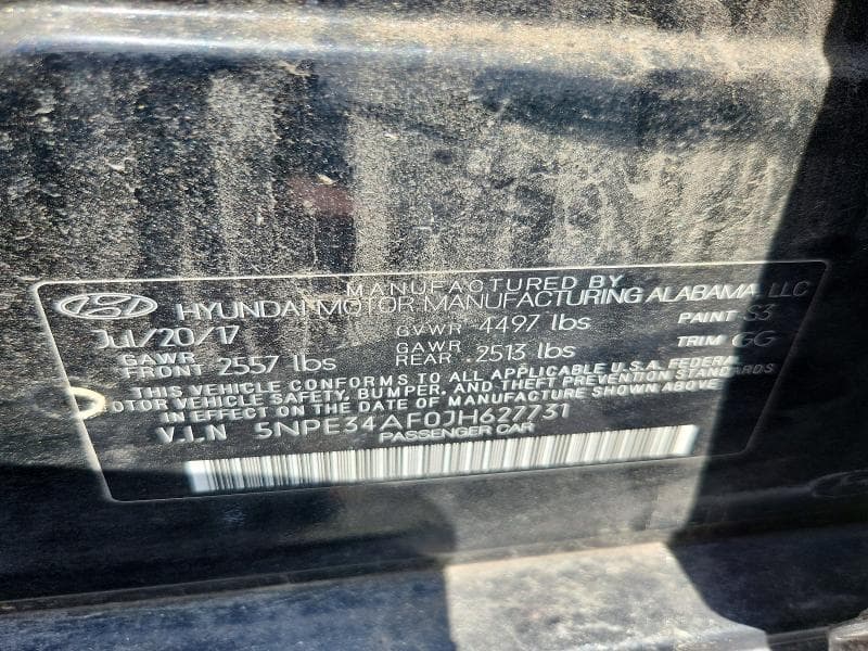 2018 HYUNDAI SONATA SEL 12