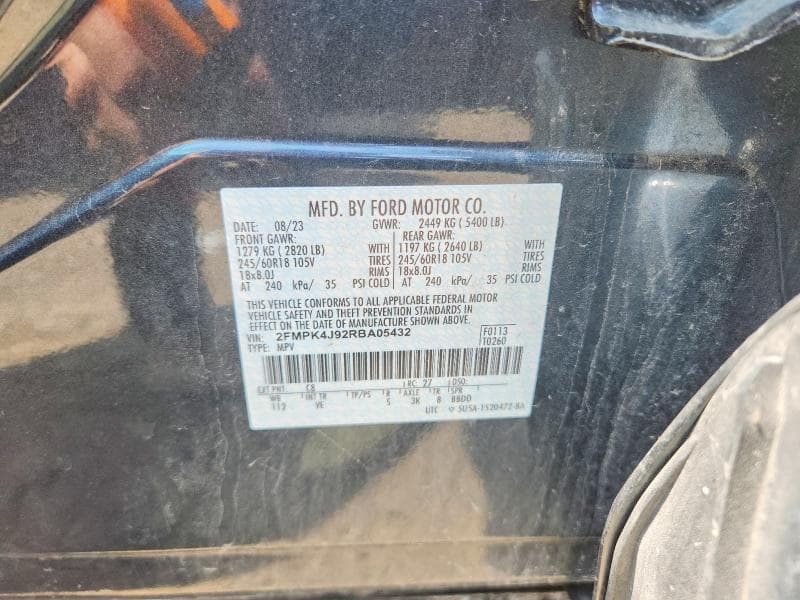 2024 FORD EDGE SEL 14