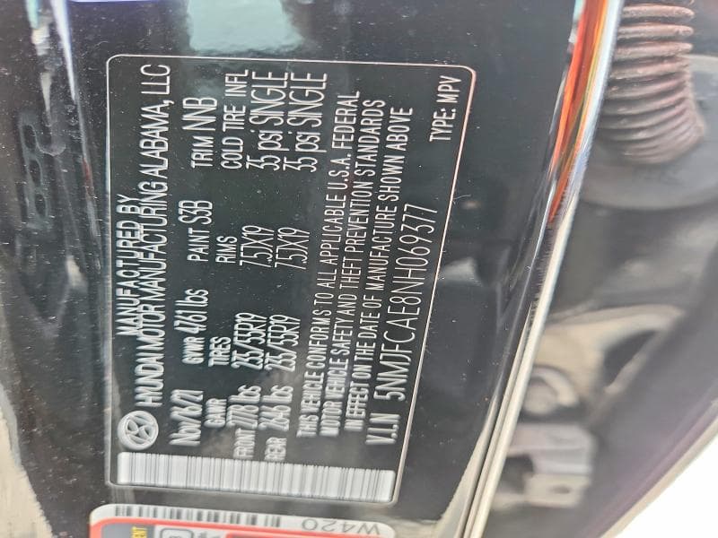 2022 HYUNDAI TUCSON SEL 13