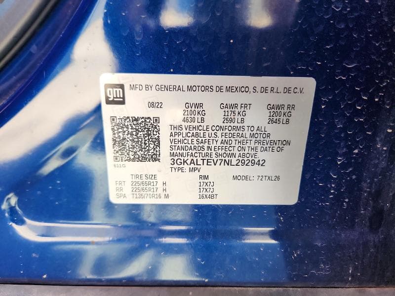 2022 GMC TERRAIN SLE 13