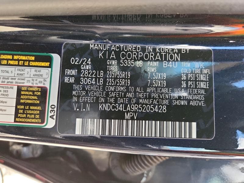 2024 KIA EV6 WIND 12