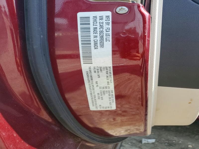 2021 CHRYSLER PACIFICA TOURING L 13