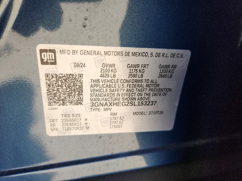 2025 CHEVROLET EQUINOX LT 12