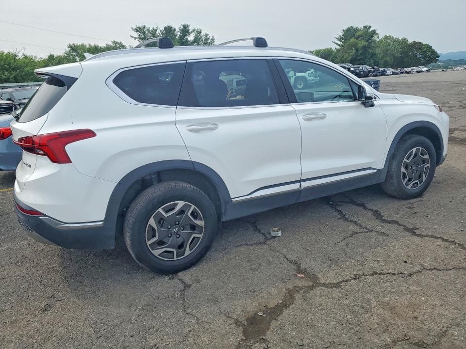 2022 HYUNDAI SANTA FE BLUE 3